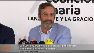 San Ginés: “Corujo no solo debe pedir perdón, sino dimitir de todos sus cargos”