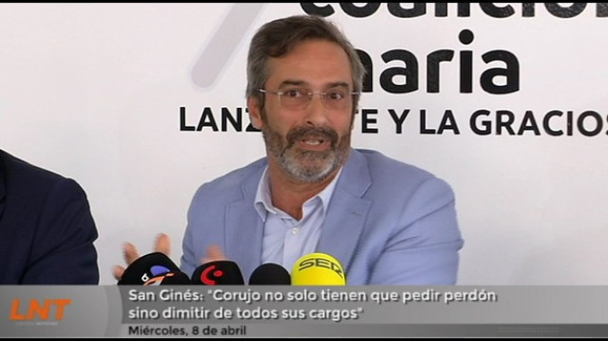 San Ginés: “Corujo no solo debe pedir perdón, sino dimitir de todos sus cargos”
