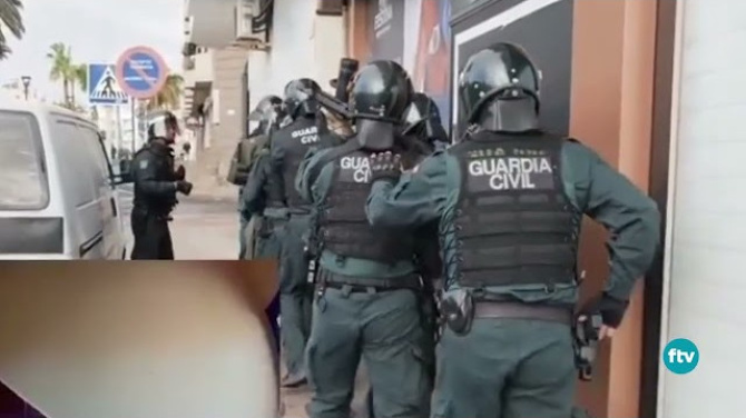 Así se desarticuló un punto de venta de droga en un complejo residencial