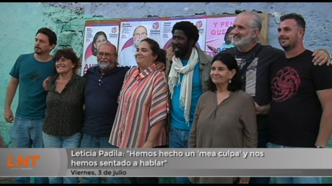 Leticia Padilla: "Hemos hecho un 'mea culpa' y nos hemos sentado a hablar" Leticia Padilla: "Hemos hecho un 'mea culpa' y nos hemos sentado a hablar"