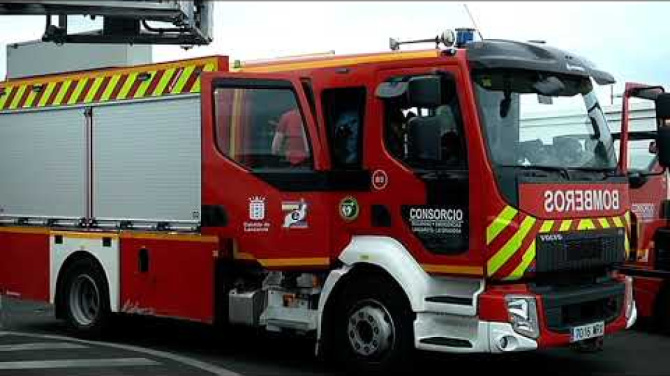 Susto por un incendio en una concurrida casa de Argana Susto por un incendio en una concurrida casa de Argana