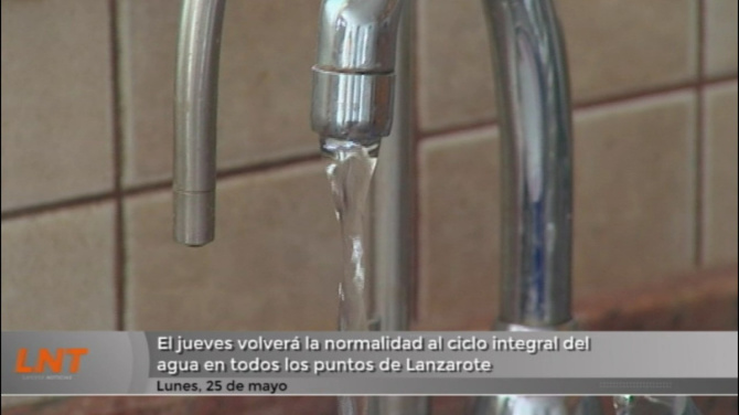 El jueves volverá la normalidad al ciclo integral del agua en todos los puntos de Lanzarote El jueves volverá la normalidad al ciclo integral del agua en todos los puntos de Lanzarote