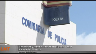 Carteristas y robos a turistas en El Golfo y en la Parada del Floresta