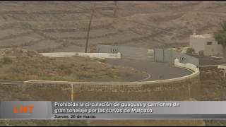 “La carretera de las curvas de Malpaso hay que arreglarla”