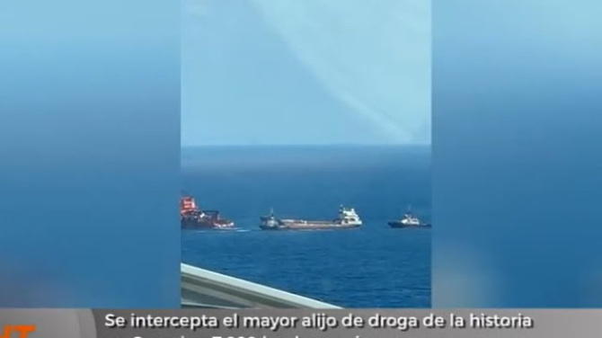 La mayor incautación de cocaína de la historia de Europa