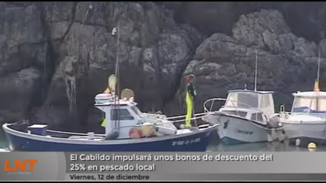 El Cabildo impulsará unos bonos de descuento del 25% en pescado local El Cabildo impulsará unos bonos de descuento del 25% en pescado local