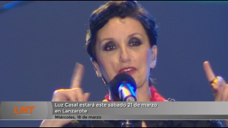 Luz Casal estará este sábado 21 de marzo en Lanzarote