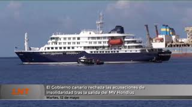 El Gobierno canario rechaza las acusaciones de insolidaridad tras la salida del MV Hondius