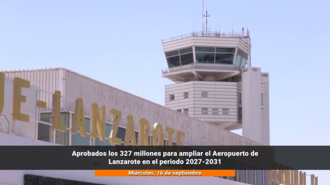 Luz verde a 327 millones para transformar el Aeropuerto de Lanzarote entre 2027 y 2031