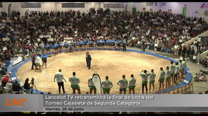 Lancelot TV retransmitirá la final de lucha del Torneo Cajasiete de Segunda Categoría
