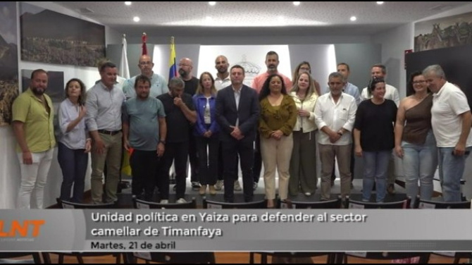 Unidad política en Yaiza para defender al sector camellar de Timanfaya