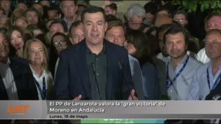 El PP de Lanzarote valora la “gran victoria” de Moreno en Andalucía