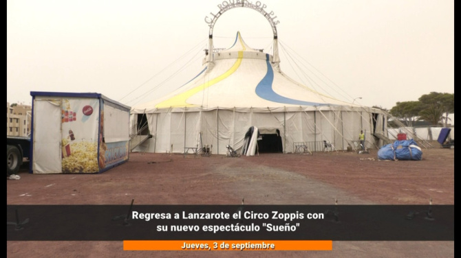 Regresa a Lanzarote el Circo Zoppis con su nuevo espectáculo "Sueño"
