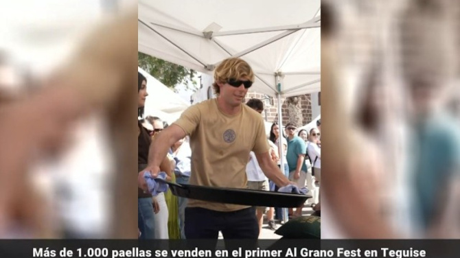Más de 1.000 raciones de arroz vendidas en el primer Al Grano Fest de Teguise