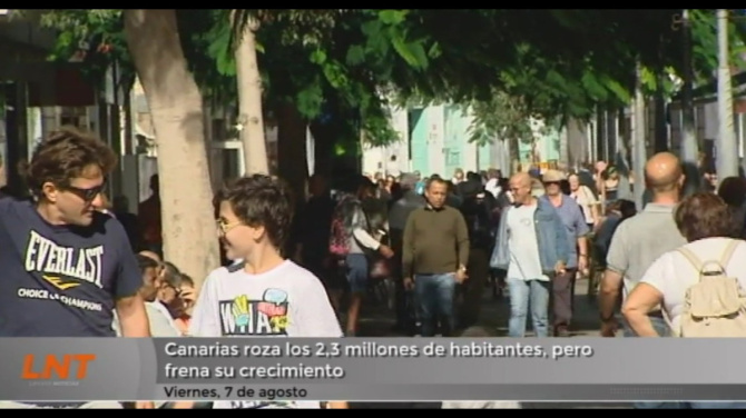 Canarias supera los 2,2 millones de habitantes en pleno debate sobre su límite demográfico Canarias supera los 2,2 millones de habitantes en pleno debate sobre su límite demográfico