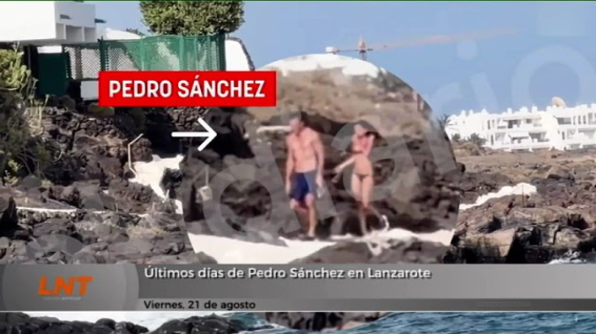 Últimos días de Pedro Sánchez en Lanzarote