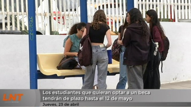 Los estudiantes que quieran optar a una beca tendrán de plazo hasta el 12 de mayo