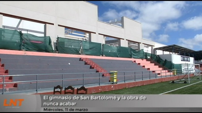 La obra de nunca acabar en este gimnasio de Lanzarote
