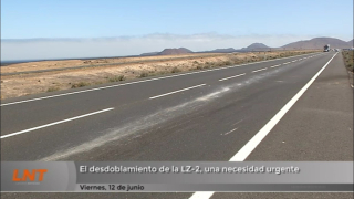 El desdoblamiento de la LZ-2, una necesidad urgente El desdoblamiento de la LZ-2, una necesidad urgente