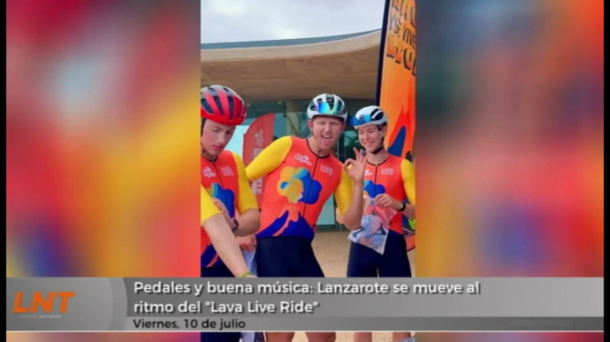 Pedales y buena música: Lanzarote se mueve al ritmo del "Lava Live Ride" Pedales y buena música: Lanzarote se mueve al ritmo del "Lava Live Ride"