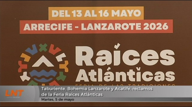 Taburiente, Bohemia Lanzarote y Acatife, reclamos de la Feria Raíces Atlánticas