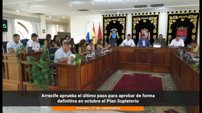 Arrecife da el último paso para aprobar definitivamente en octubre el Plan Supletorio