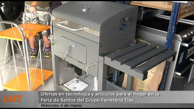 Ofertas en tecnología y artículos para el hogar en la Feria de Saldos de Ferretería Tías Ofertas en tecnología y artículos para el hogar en la Feria de Saldos de Ferretería Tías