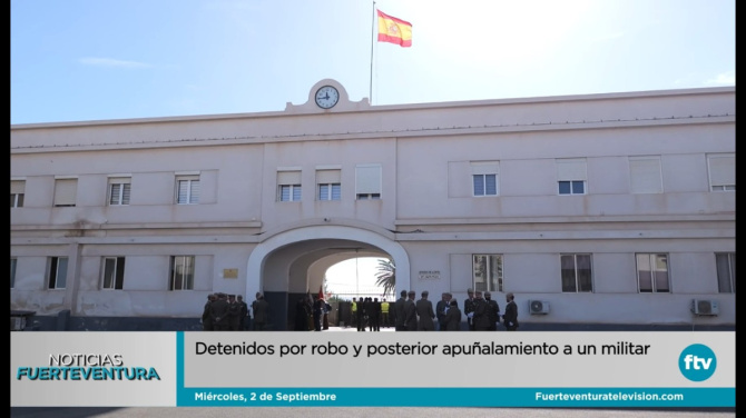 Detenidos por robar y apuñalar a un militar