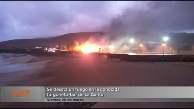 Un incendio probablemente provocado