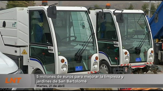 5 millones de euros para mejorar la limpieza y jardines de San Bartolomé