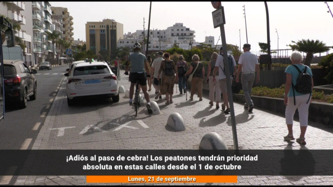 ¡Adiós al paso de cebra! Los peatones tendrán prioridad absoluta en estas calles desde el 1 de octubre