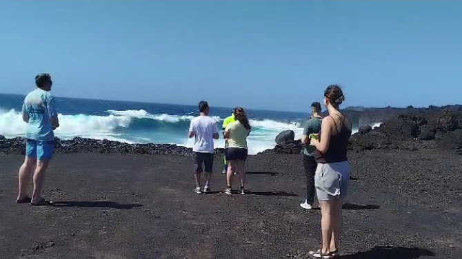 Amplio dispositivo de seguridad para "blindar" Los Charcones Amplio dispositivo de seguridad para "blindar" Los Charcones