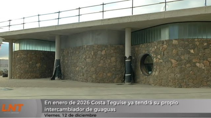 Costa Teguise tendrá en enero su propio intercambiador de guaguas Costa Teguise tendrá en enero su propio intercambiador de guaguas