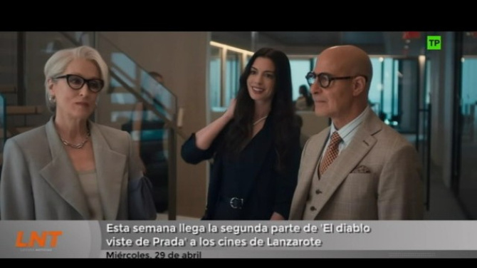 Llega a los cines de Lanzarote la segunda parte de 'El diablo se viste de Prada'