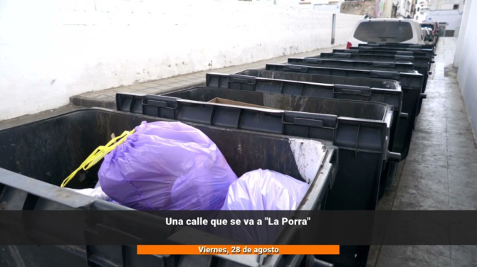 Una calle que se va “a La Porra" Una calle que se va “a La Porra"