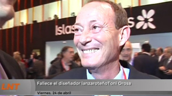 Fallece el diseñador lanzaroteño Toni Orosa, referente cultural y festivo de la isla