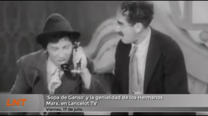 Sopa de Ganso' y la genialidad de los Hermanos Marx, en Lancelot TV