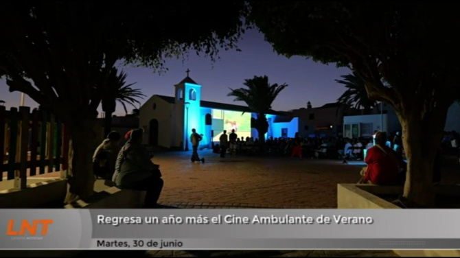 Regresa un año más el cine ambulante de verano