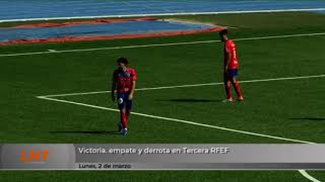 Victoria, empate y derrota en Tercera RFEF Victoria, empate y derrota en Tercera RFEF
