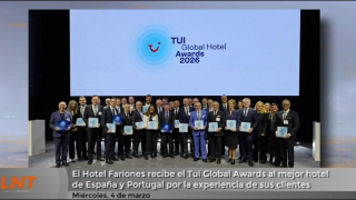 El Hotel Fariones galardonado con el Tui Global Awards al mejor hotel de España y Portugal El Hotel Fariones galardonado con el Tui Global Awards al mejor hotel de España y Portugal