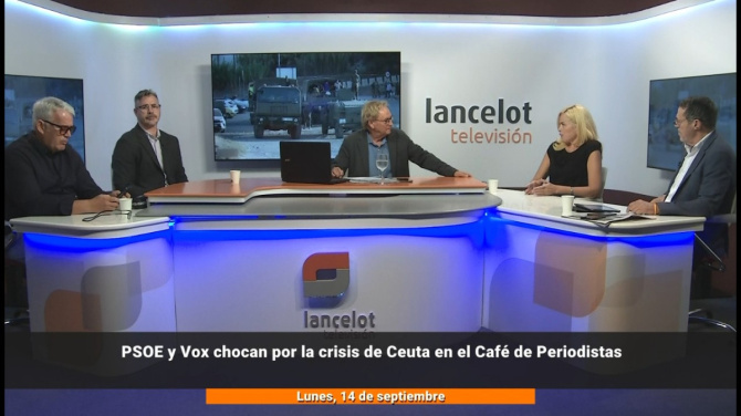 PSOE y VOX chocan por la crisis de Ceuta en el Café de Periodistas