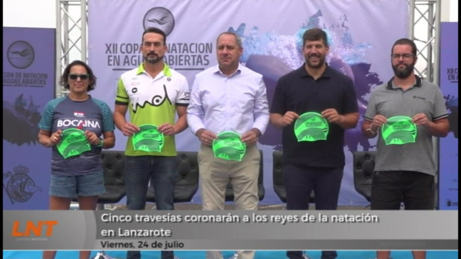 Cinco travesías coronarán a los reyes de la natación en Lanzarote