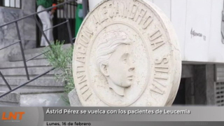 Ástrid Pérez se vuelca con los pacientes de Leucemia Ástrid Pérez se vuelca con los pacientes de Leucemia