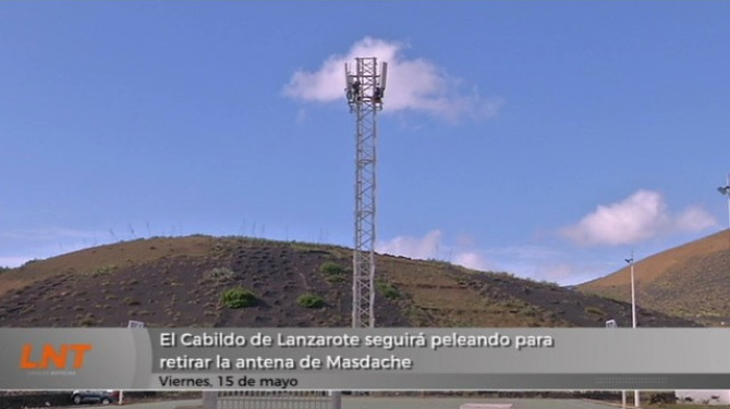 Sigue la pelea para retirar la antena de Masdache