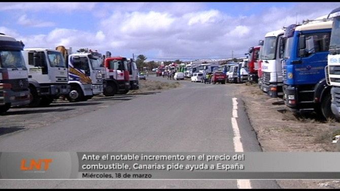 Ante el notable incremento en el precio del combustible, Canarias pide ayuda a España