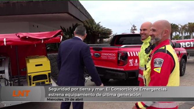 Seguridad por tierra y mar: El Consorcio de Emergencias estrena equipamiento de última generación