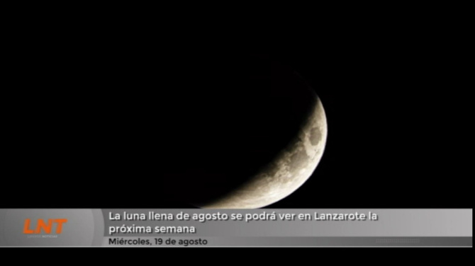 Un eclipse lunar será visible en Lanzarote la próxima semana Un eclipse lunar será visible en Lanzarote la próxima semana