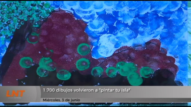 1.700 dibujos volvieron a "pintar tu isla" 1.700 dibujos volvieron a "pintar tu isla"