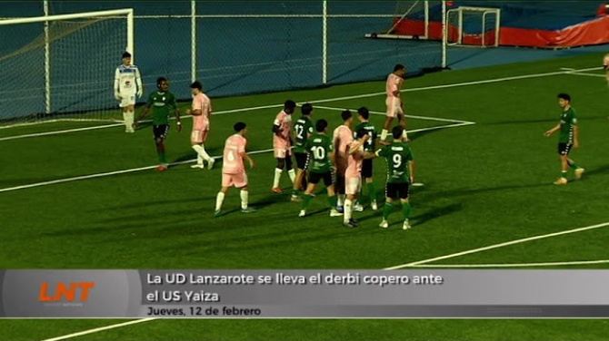La UD Lanzarote se lleva el derbi copero ante el US Yaiza