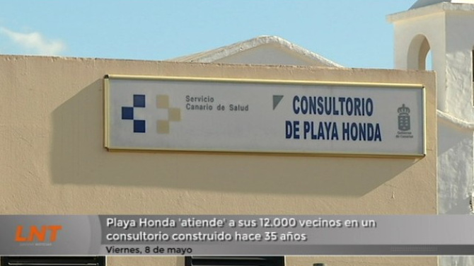 Playa Honda 'atiende' a sus 12.000 vecinos en un consultorio construido hace 35 años